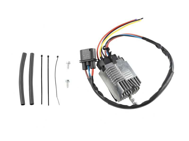 Radiator fan relay